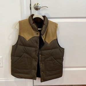 RRL medium puffer vest